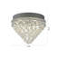 Plafonnier encastré en cristal 9 lumières Transitional-1460300660