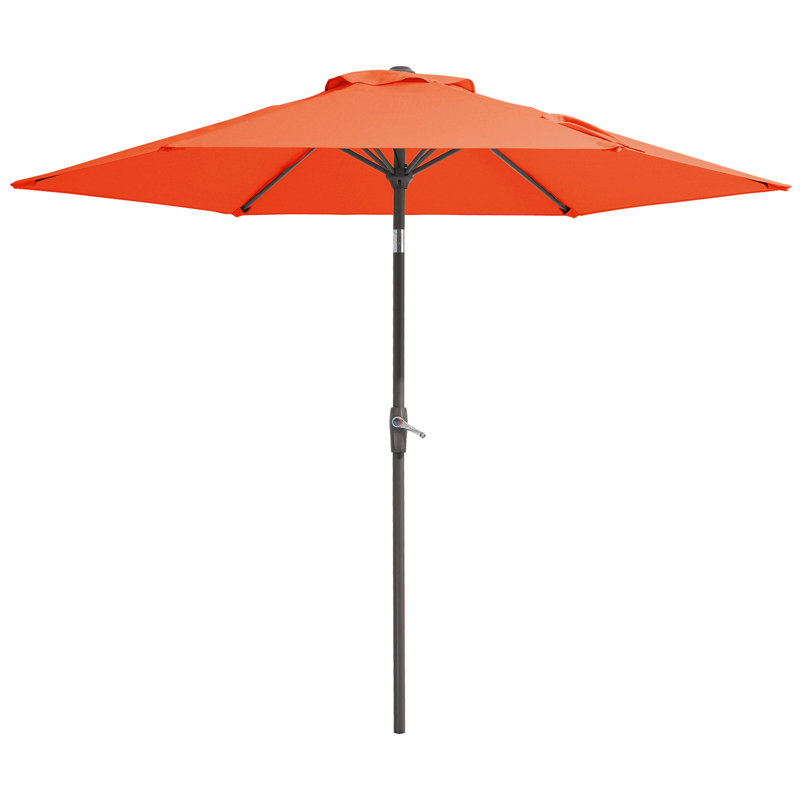 Parasol de marché inclinable 90 'Amaral, Orange