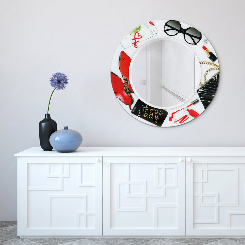 Miroir mural biseauté bougon glam Centralia