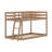 Kentin Twin Over Twin Low Bunk Bed-69466269
