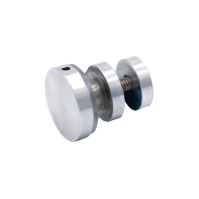 FHC GSDENF1PS Grande Series Denali Fixed Panel Bracket - Polished Stainless