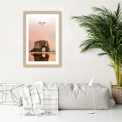 Santa Cruz Mountain Lake - Single Picture Frame Print