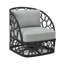 Bali Swivel Patio Chair with Cushions-50608838-86340031