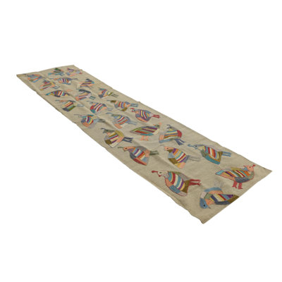 9 Ft Runner Perry Ivory Rug