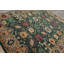 Tapis vert en laine nouée à la main 8 pi x 10 pi Oushak