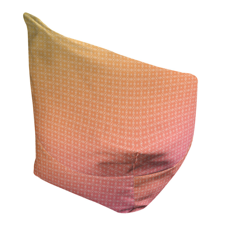 Sac de pois Kitterman, H 27 po x L 30 po x P 25 po, Pouf fauteuil, Ombre