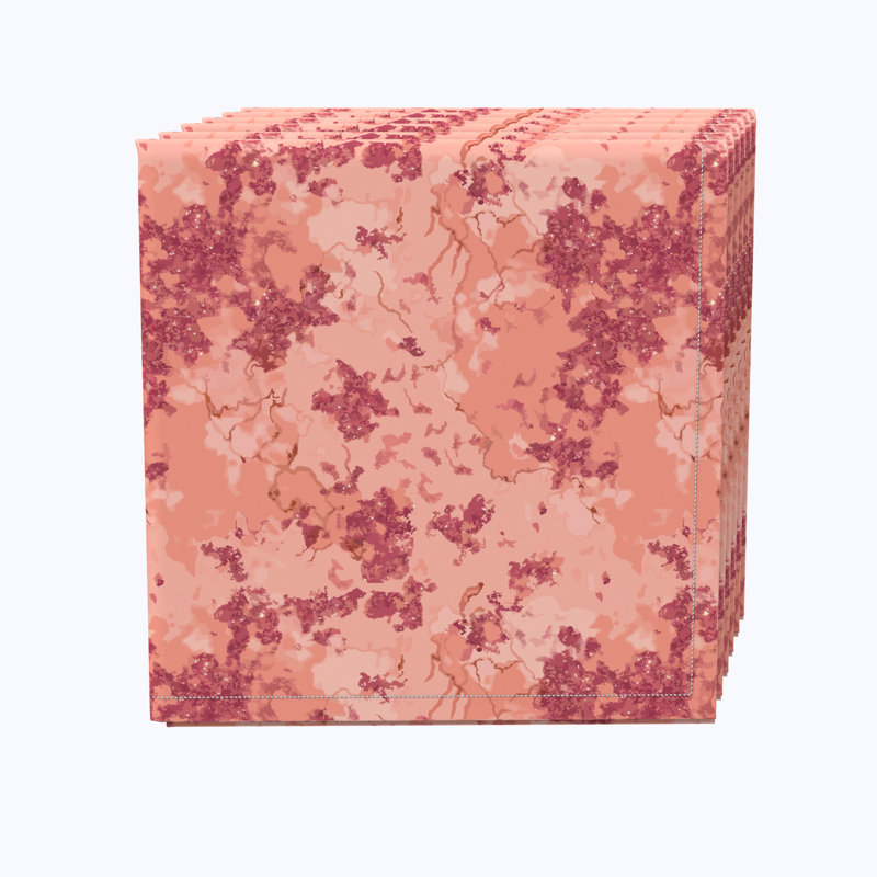 100% Cotton Abstract Rectangle Napkin