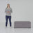 Bacca Fabric Upholstered Storage Bench-918920257