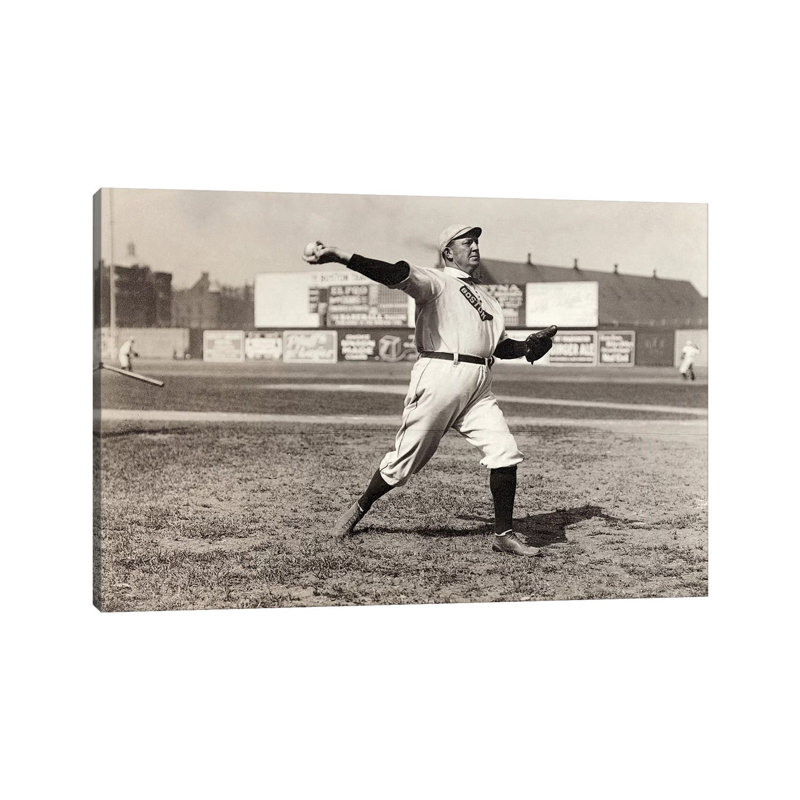 Cy Young (1867-1955) - Print on Canvas, Wrapped Canvas, 66.04 cm H x 45.72 cm W x 1.91 cm D