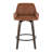 Cassiopeia Fixed-Height Bar & Counter Stool with Bent Wood Legs-94885244-94885245-94885247