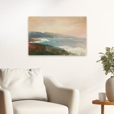 Art abstrait et falaises