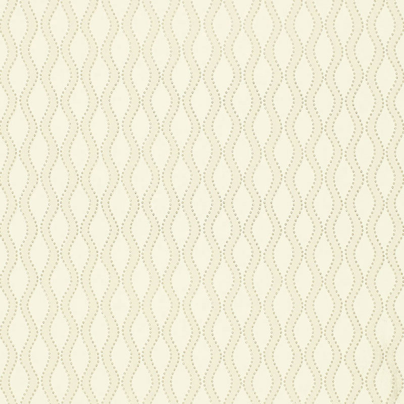 Ribbon Wave Wallpaper, Bone