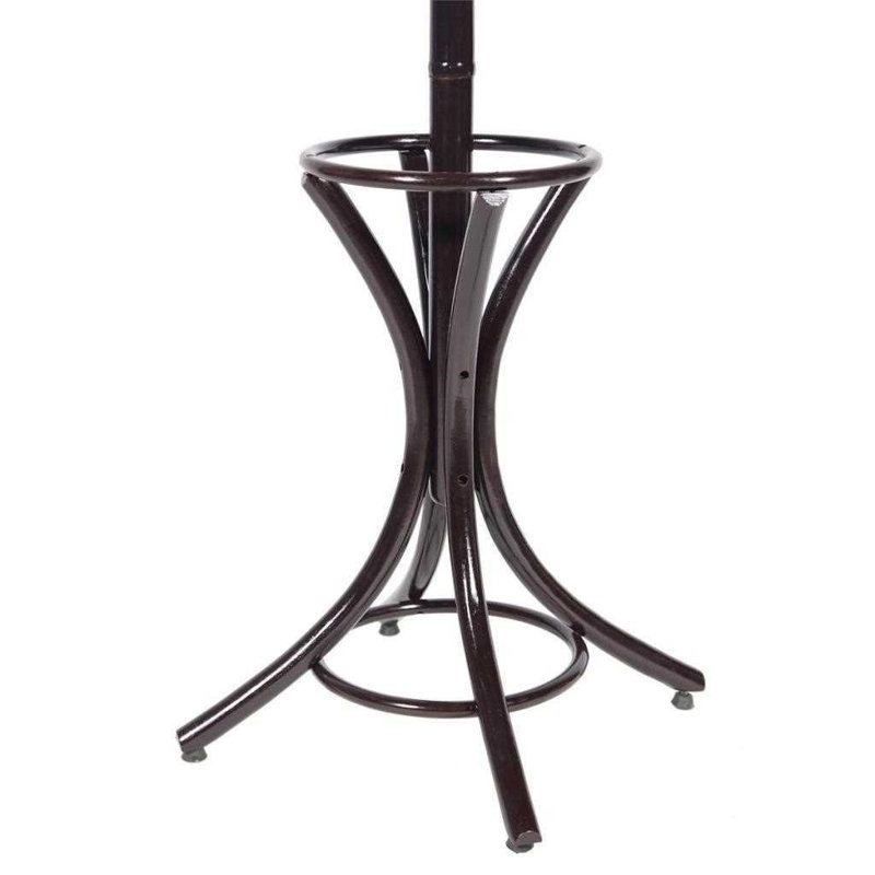 Clancie Solid Wood Freestanding 6 - Hook Coat Rack
