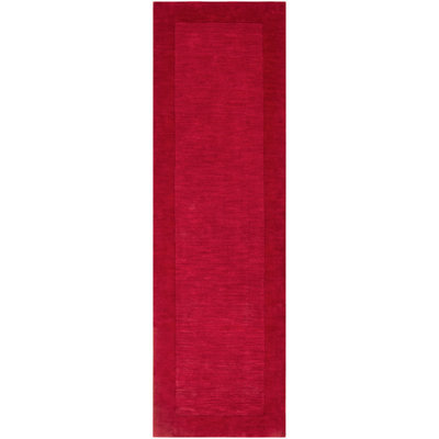 Dolma Red Scarlet Hand-Loomed Wool Rug
