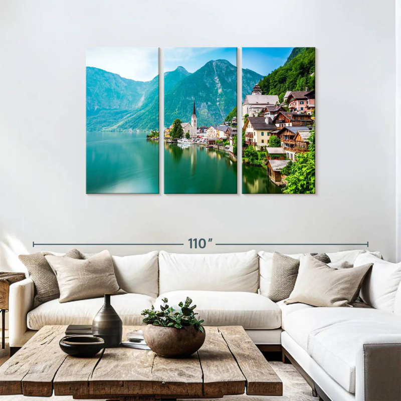 Syd Scenic Hallstatt, 48" H x 74" W