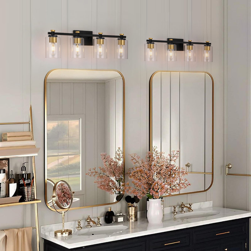 Éclairage pour meuble-lavabo 4 lumières 4 lumières