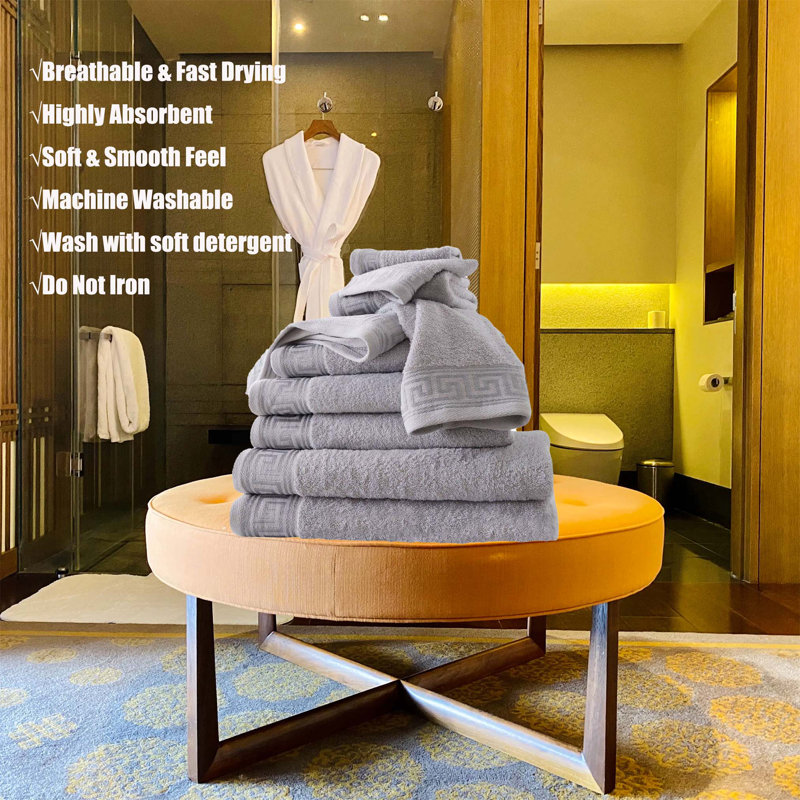 100% Cotton Mulit-Size Set, Grey