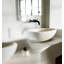 Vast Studio Vessel Sink – Oval Countertop Basin with Smooth Interior, Metallic Luxury Finish & Modern Spa-Inspired Sculpted Design-800464402