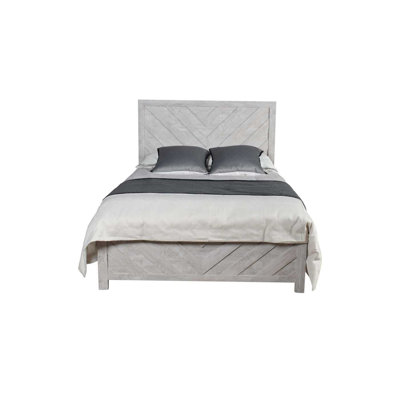 Upholstedred Bed Frame With Headboard