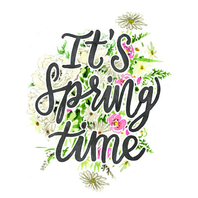 " Spring Time Watercolor "