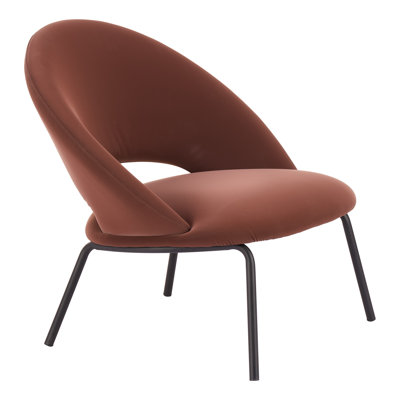 Fauteuil d'appoint Zurich brun