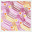 Magenta Geo Pattern 6 Painting