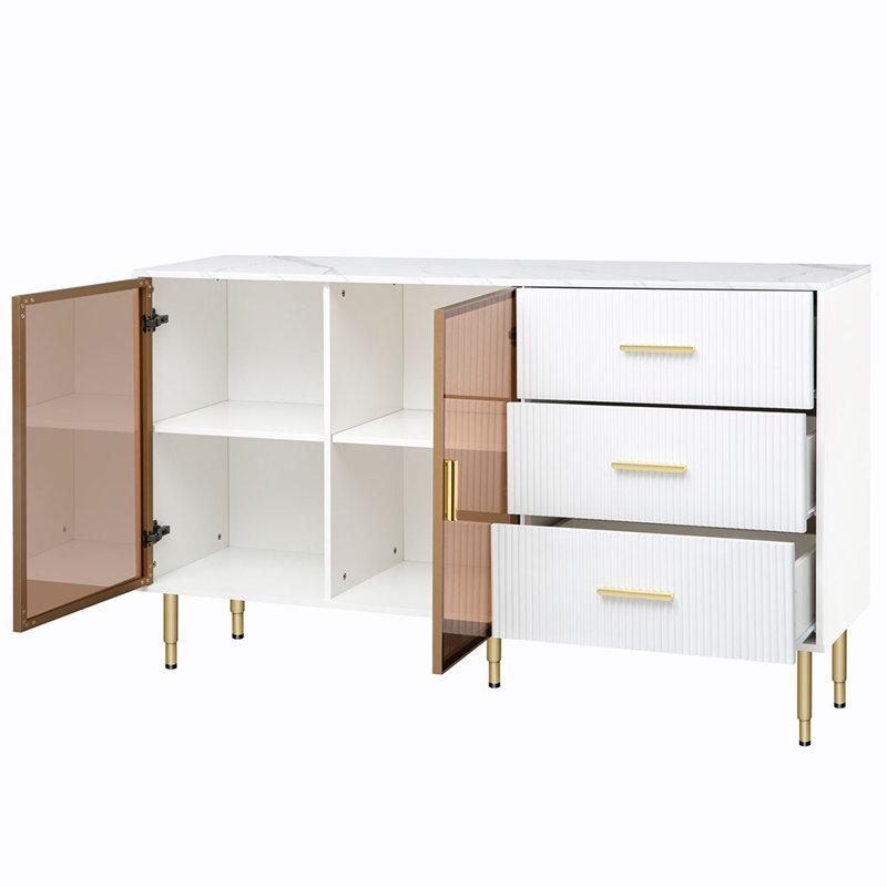 Jasmyne Accent Cabinet, White