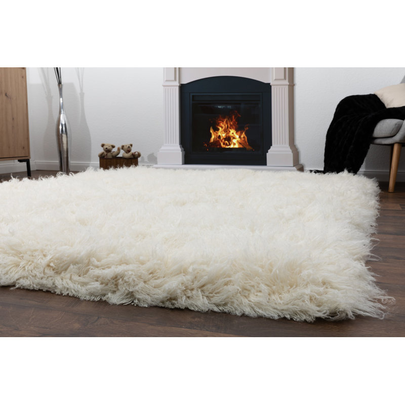 Original Greek flokati Rug Jeffry made of wool 4000 g/m², Rectangle 190 x 290cm