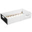 Lit plateforme moderne en bois massif blanc-862006627-862006625
