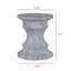 Tables de bout d'extérieur en ciment pour patio (table incluse seulement)