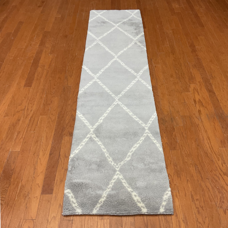  Handmade Moroccan Wool Runner