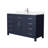 Beckett 54" Freestanding Single Bathroom Vanity with Cultured Marble Top-52605373-52605374-61131911
