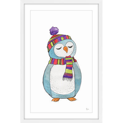 'Owl in Slumber' Framed Print