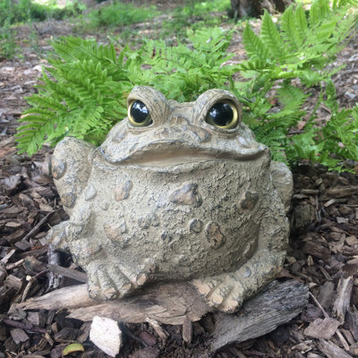 Toad Hollow Animals Fantasy & Sci-Fi Greek & Roman Tropical Weather Resistant UV Resistant Stone Fiberstone Resin Garden Statue