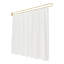 Partition Curtain With U-Shape Tube-983353158