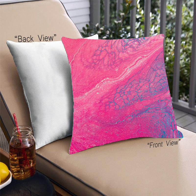 Coussin 81 couleurs Color Focus, Microsuède