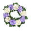Blue And White Hydrangea Wreath-1682513817