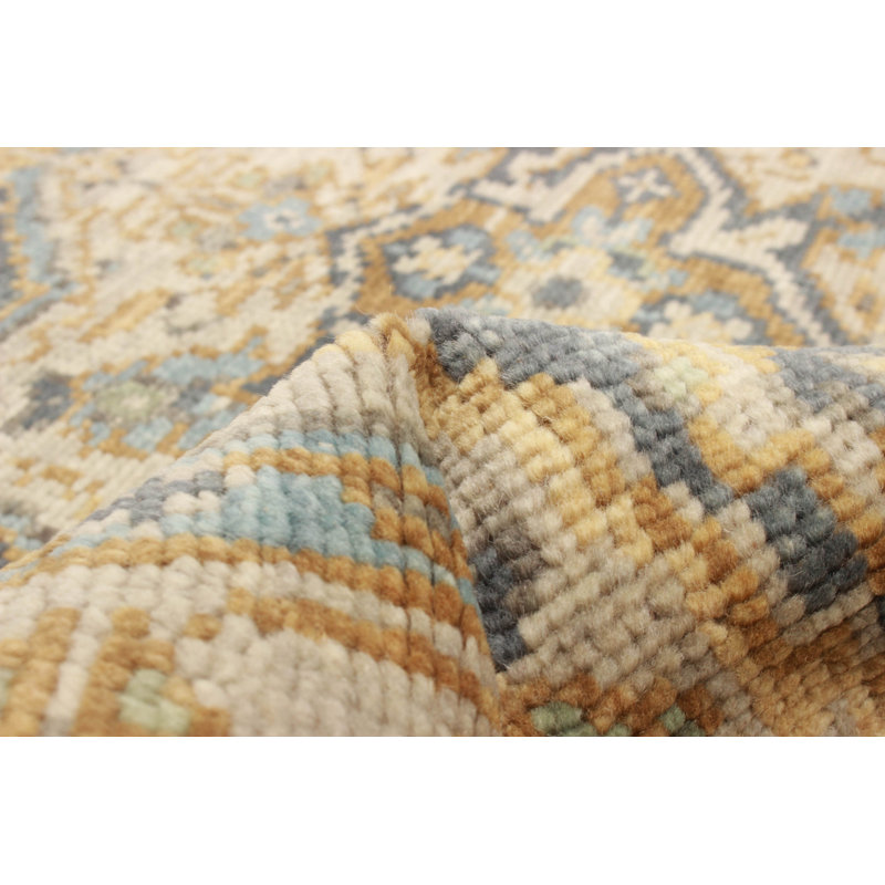 Tapis bleu marine Jules Serapi 5 pi 0 po x 8 pi 0 po