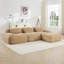 Canapé modulaire en forme de L sans assemblage Design ergonomique adapté aux animaux de compagnie
