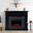 Cambridge Sofia 53-in. Electric Fireplace Mantel with Marble Inlay and Log Display-136098084