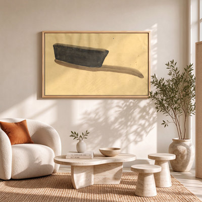 Single Saucepan Minimal Canvas Wall Art