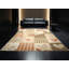 Tapis moelleux doux et moelleux en patchwork de style chalet américain-804393096