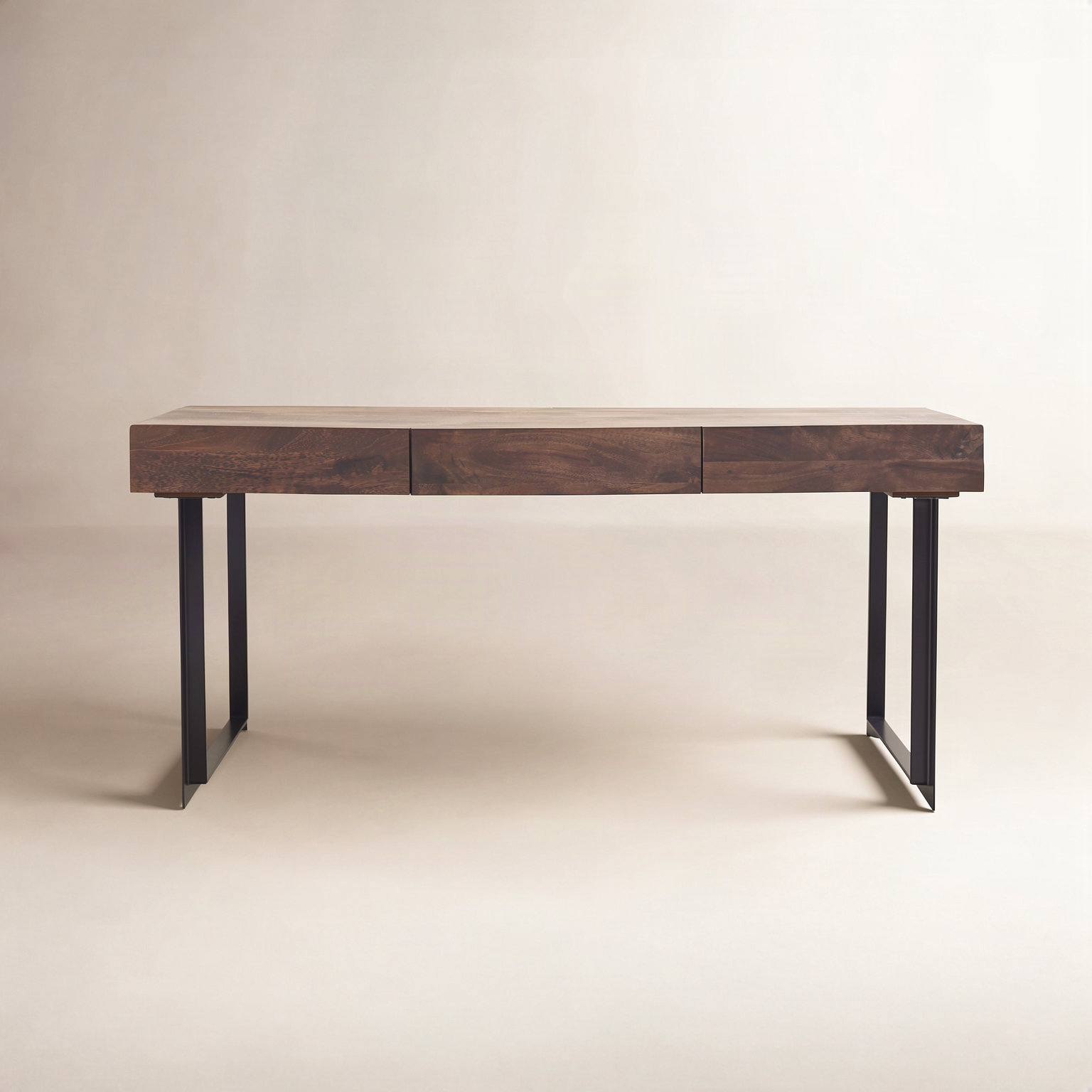 Mullins Writing Desk, Matte Warm Walnut
