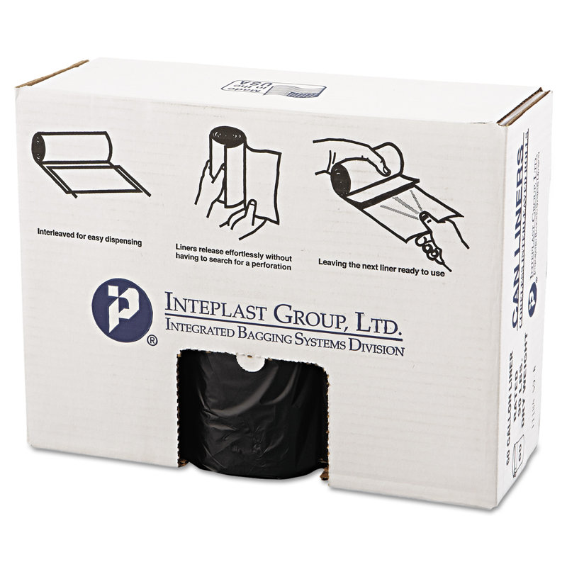 Resin Trash Bags - 150 Count, 60
