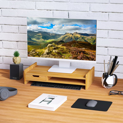 Mauriceville Solid Wood Computer Desk