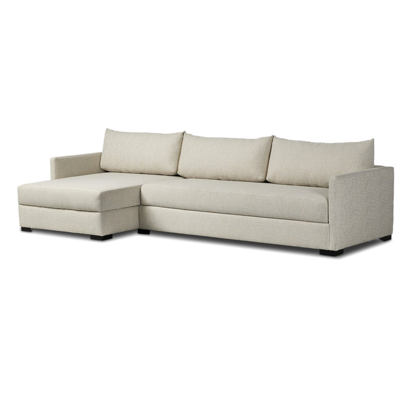 Wickham Leather 2 - Piece Chaise Sectional, Left Arm Facing