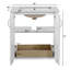 Ensemble de meuble-lavabo simple 30 po avec plateau en céramique-412207282
