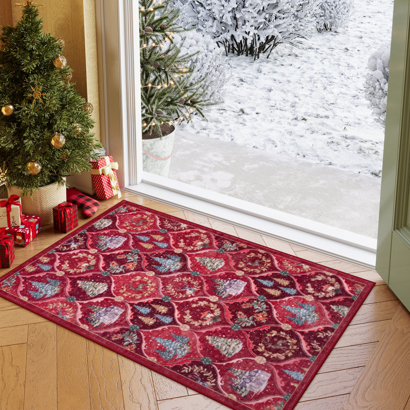 Tapis de Noël Laraven, Rectangulaire 2 pi x 3 pi