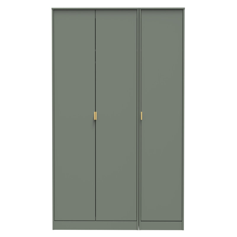 Bibek Manufactured Wood Wardrobe, Reed Green