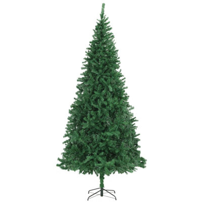 Arbre de Noël artificiel arbre de Noël avec support en acier, décoration des Fêtes et branches épaisses en PVC